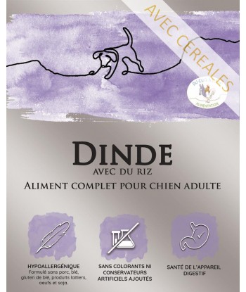 Adulte - Dinde / Riz - 15kg