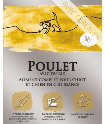 Chiot - Poulet / Riz - 12kg