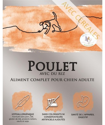 Adulte - Poulet / Riz - 15kg