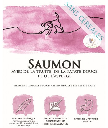 Petite race - Saumon - 6kg